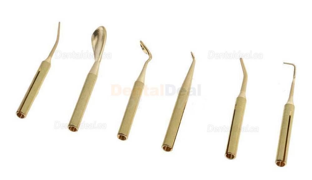 6Pcs Tips for Dental Lab Electric Waxer Electric Carving Pen Knife Pencils